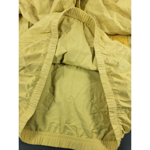 Nike Jacket Mens Large Yellow Half Zip Hooded Pullover Windbreaker DA0011-700 - Picture 7 of 13